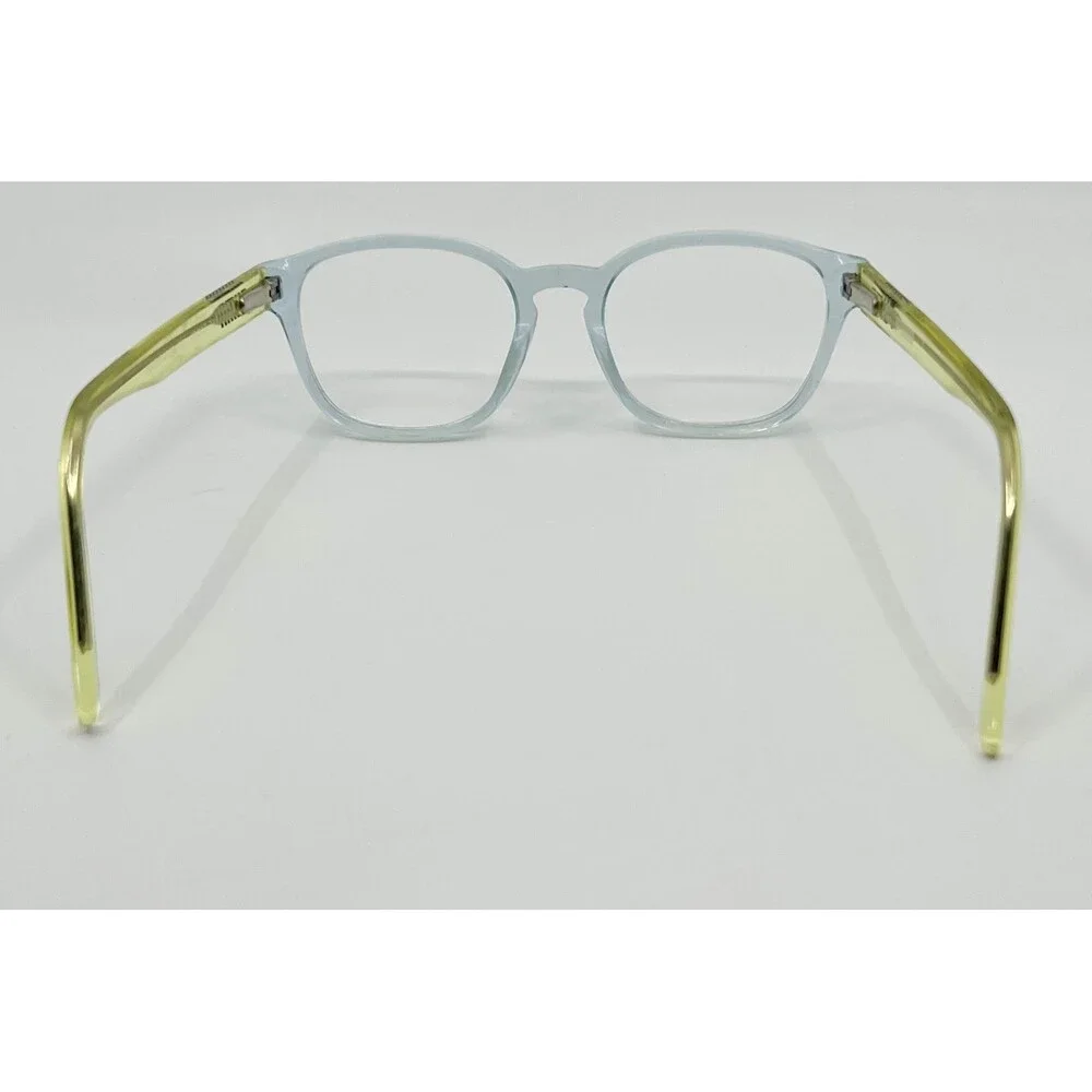 Puma Eyeglasses Kids Blue Yellow Square PE0111O 004 42-17-130